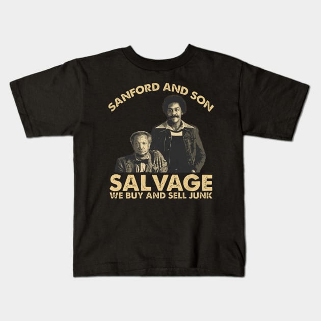 Sanford & Son Salvage Kids T-Shirt by Phenom Palace